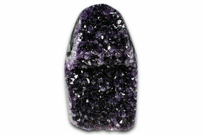 Free-Standing Dark Amethyst Crystal Cluster - Uruguay #373157